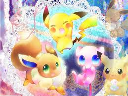 The great collection of pokemon hd wallpapers 1080p for desktop, laptop and mobiles. Pokemon Eevee Couple Wallpapers On Wallpaperdog