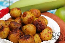Boulettes De Ti Nain Banane Verte Recette Banane Verte Boulette Banane