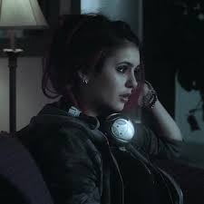 Elena Gilbert with Pink Hair