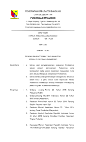 Komite smp negeri 4 satu atap karangjambu. Doc Sk Uraian Tugas Puskesmas Rawabogo Academia Edu
