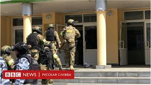 После стрельбы, взрывов и штурма коридоры и классы. 3nqkjihwpmdd4m