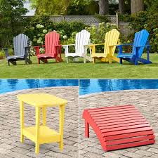 Adirondack Collection By Leisure Line Adirondack Chairs Patio White Adirondack Chairs Adirondack