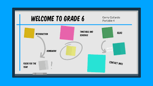 Welcome to Curriculum Night by Gerry Gallardo