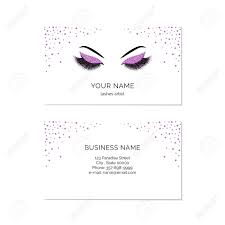 To create your makeup artist business card ideas to life, find some business card samples for makeup artists in canva. Makeup Artist Business Card Vector Template Royalty Free Cliparts Vectors And Stock Illustration Image 92543588