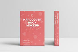 Hard Cover Book Mockup Psd Mockup 3d Photorealistic Logo Mockup Free Download