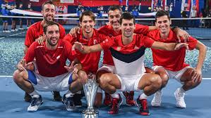 Team serbia wins the inaugural 2020 atp cup over team spain in sydney on sunday night. Serbia Win The Inaugural Atp Cup Title Novak Djokovic