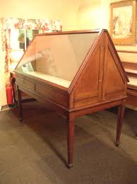 This is an antique museum display cabinet. Late Victorian Mahogany Double Sided Museum Display Case Ca 1880 ì¸í…Œë¦¬ì–´