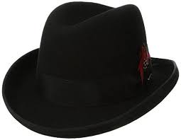 Scala Classico Men S Wool Felt Homburg Hat Black Medium Scala Http Www Amazon Com Dp B001ga98m4 Ref Cm Sw R Pi Dp Usbwtb0e Homburg Hat Hats For Men Homburg