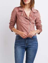 Faux Suede Moto Jacket Charlotte Russe Faux Suede Moto Jacket Jackets Moto Jacket
