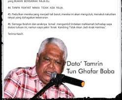 Sejarah johor disebabkan selapas tahun inilah johor mampu mencorakkan kembali sistem politik. Menjawab Tamrin Ghafar Sultan Johor Bukan Berdarah Lanun The Patriots