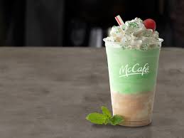 Image result for mcdonald's straw mint chocolate