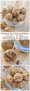 Peanut Butter Oatmeal Energy Bites Recette Sucreries Saines Recettes De Collations Nourriture Delicieuse