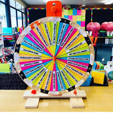 Props To Teaching6thwithmissc For Turning This Ikea Wheel Into A Rainbow Dream Classroompinspirati Ideeen Voor De Klas Onderwijs Portfolio Activiteiten
