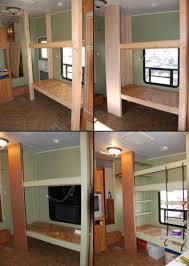 Jayco's collection of travel trailers offers something for every adventurer, budget, tow vehicle and family size. The Lundy 5 Rv Remodel More Pics Rv Remodel Rv Bunk Beds Camper Makeover