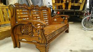 More rustic than i expected table to be. Teak Wood Sofa Home Facebook