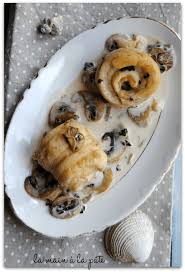 Medaillons De Sole Sauce Forestiere Recette Alimentation Recette Sole Et Cuisine Poisson