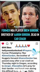 Aaron Gordon Reactin to His Brother Passing