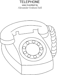 Not all of them do. Telephone Coloring Printable Page