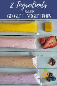2 Ingredients Homemade Go Gurts Recipe Kids Yogurt Healthy Yogurt Yogurt Snacks