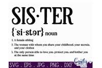 Download Sister Definition Funny Sister Definition Svg Funny Family By Crafty Mama Studios Thehungryjpeg Com