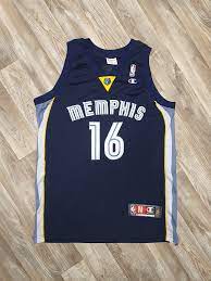 Pau Gasol Memphis Grizzlies Jersey Size Medium The Throwback Store
