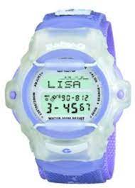 Vintage Retro 90s Casio Baby G Shock Watch W Box Bg151v 6v G File Strap Purple Ebay