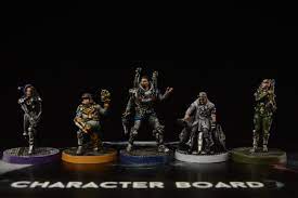 Painting the first tutorial for nemesis! Nemesis Characters Painted Minus Soldier Nemesiscrew