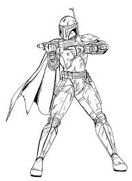 Boba Fett In Star Wars Coloring Page Download Print Online Coloring Pages For Free Color Nimbu Star Wars Drawings Star Wars Coloring Sheet Coloring Pages