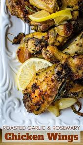 Rosemary Garlic Chicken Wings Recipe In 2020 Chicken Wings Garlic Rosemary Chicken Rosemary Chicken