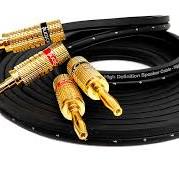 Norstone Cable B250 OFC 2x2,5mm² BLACK Kabel głośnikowy z wtykami banan