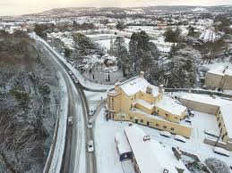 Yellow House Rathfarnham Photograph Douglas Brennan Snow Pictures Old Photos Aerial Photo