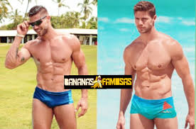 Ex-BBB Jonas com o pênis marcando na sunga – Bananas Famosas