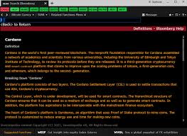 Ethereum gas fees are at their highs. Cardano S Addition To Bloomberg Terminal Could Be Bullish Despite Investor Scrutiny