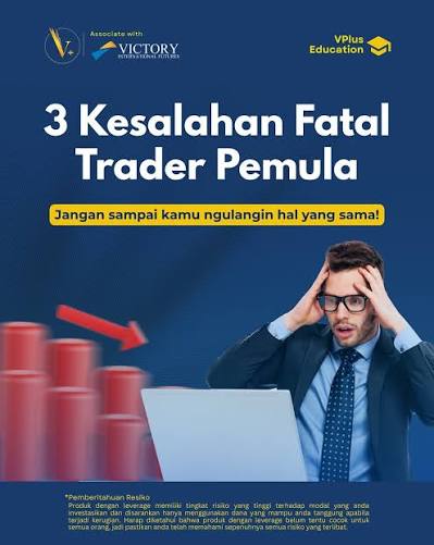 Tau ga sih kesalahan yang paling sering dilakuin trader pemula? Biar kamu  nggak jatuh di lubang yang sama, yuk simak dan pelajarin bareng-bareng!  #vplus #vplusid #BelajarTrading #TraderPemula #TradingJourney  #NgertiDuluBaruCuan #InvestasiPemula ...