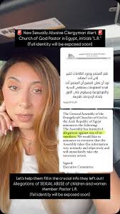 Coptic Survivor PSA 🚨🔊: 10 Sexually Abusive Coptic Orthodox clergymen who  are still active in the church It's sexual assault awareness month and as  we enter Holy Week, a time meant for