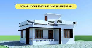Low Budget Single Floor House In Kerala