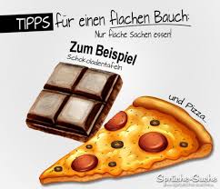 Tipps Für Einen Flachen Bauch Lustige Sprüche übers Abnehmen