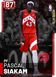 Le camerounais pascal siakam prolonge son contrat avec les. Pascal Siakam 87 Nba 2k19 Myteam Ruby Card 2kmtcentral
