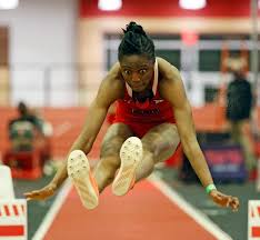 The long jumpers try to jump as far as possible from the take off point. Track And Field Texas Tech S Usoro A Rare Treasure In Long Jump Triple Jump