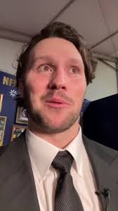 Josh Allen checking in for Bills Mafia after winning MVP 💙🏈