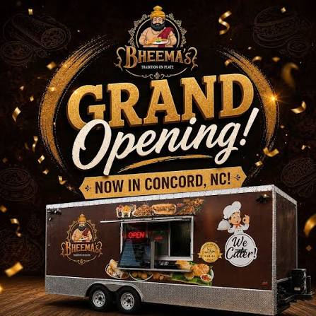 Bheemas Indian Food Truck - Concord — Food court food truck in Charlotte, North Carolina