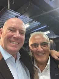 Me and Mr Musso back together after nearly 40yrs