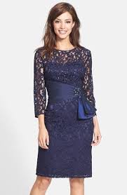 Eliza J Embellished Lace Sheath Dress Cocktail Dress Lace Navy Blue Lace Cocktail Dress Maxi Dress Cocktail