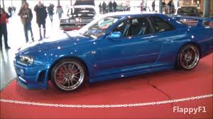 All the video , clip of fast and furious 4. Paul Walkers Nissan Skyline Gt R R34 Fast Furious 4 On Display Youtube