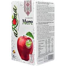 Suc natural, pasteurizat ambalat la bag in box de 5 l, produs de orangefresh.ro din mere golden 67% si mere ionatan 33%. Suc Natural Aroma Natural 100 Mere 2l