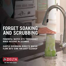 Tap or hover over image to zoom in. Kitchen Bath Fixtures Delta Faucet Gr250 Ks Glass Rinser Standard Black Stainless Kitchen Fixtures
