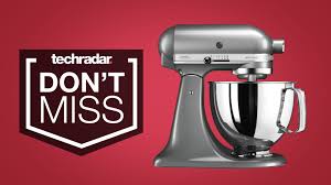 kitchenaid stand mixer used in the tent