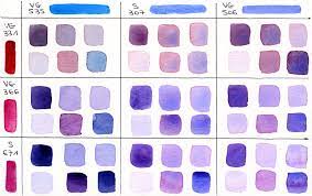 Comment Creer Du Violet A L Aquarelle Mirglis Sarah Van Der Linden