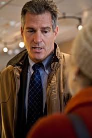 Scott Brown at Lily's Cafe in Watertown