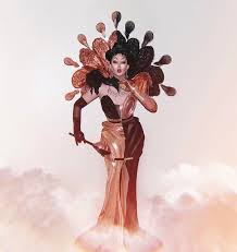 Aiden Zhane S Finale Lewk Rupaulsdragrace In 2020 Evil Queen Off With Their Heads Queen Fashion